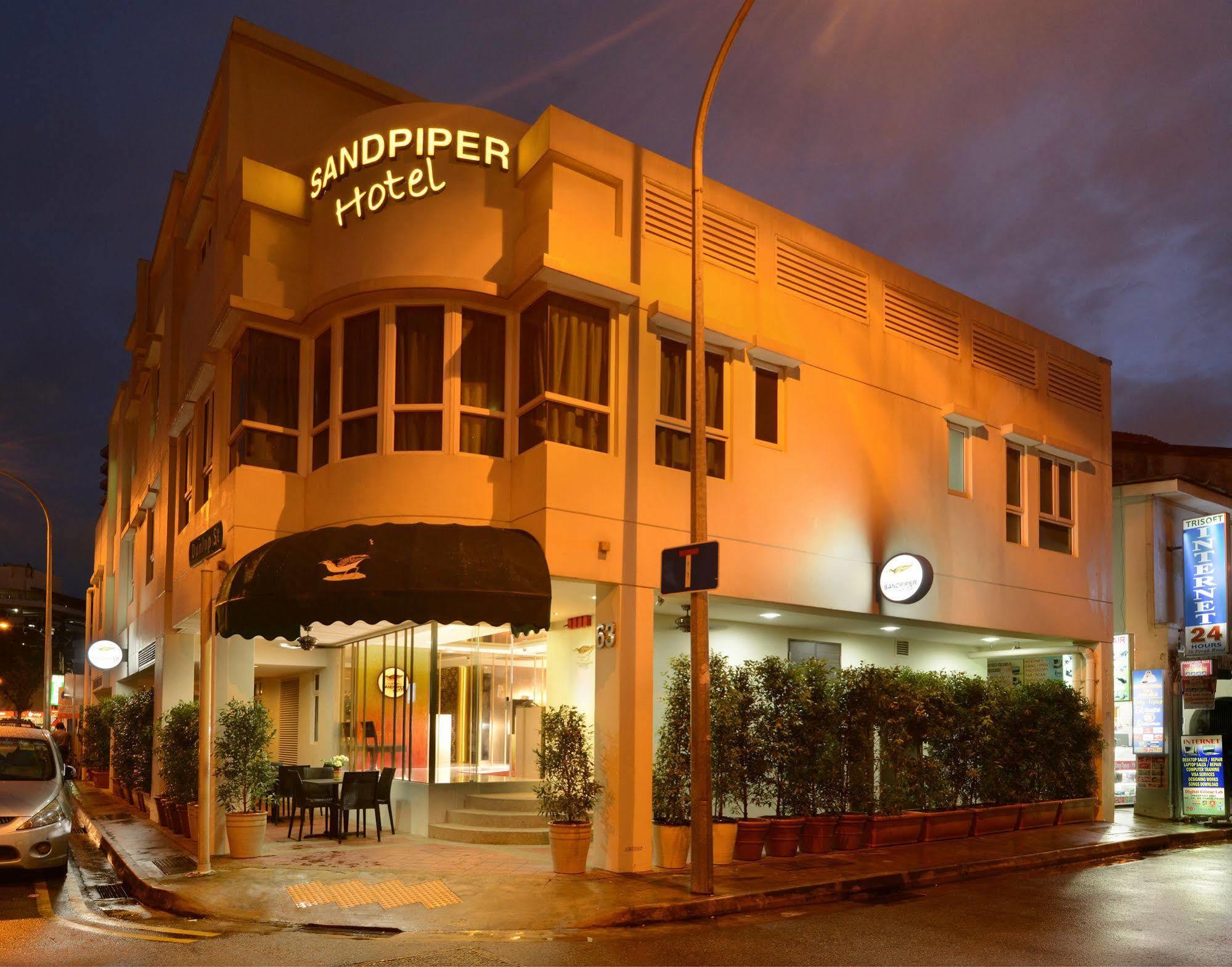 Sandpiper Hotel Singapur Exterior foto